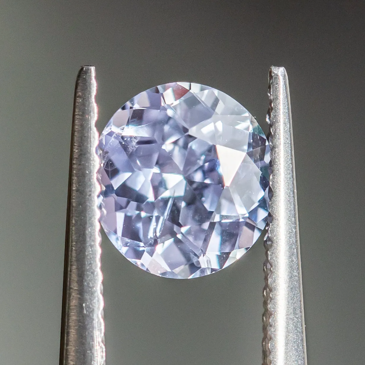 1.21CT ROVAL SRI LANKA SAPPHIRE, SOFT LAVENDER PURPLE, 6.50x6.30x3.90MM, UNHEATED