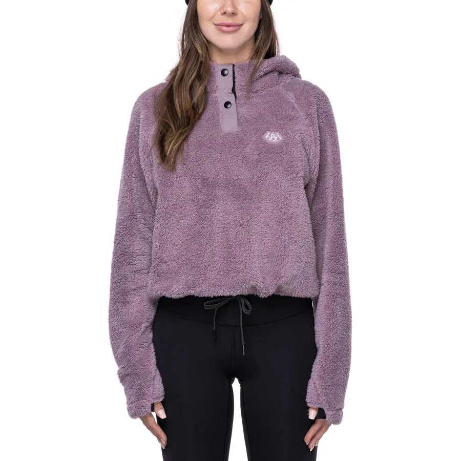 686 Crop Sherpa Womens Hoody 2023