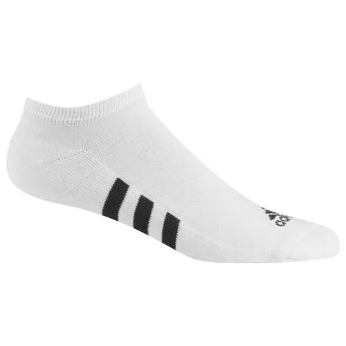 adidas Mens 3-Pack No Show Socks