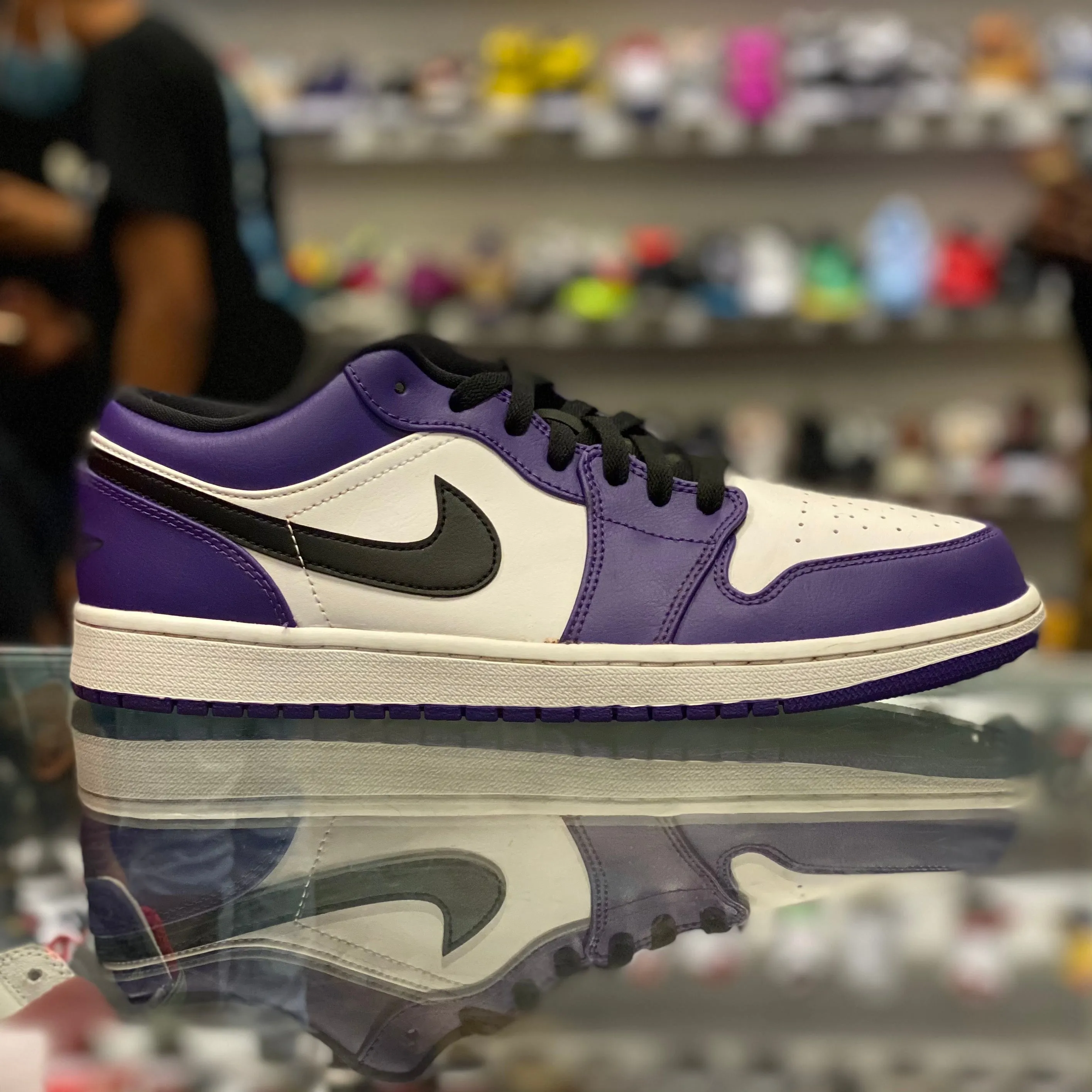 Air Jordan 1 Retro Low “Court Purple White”