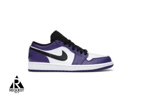 Air Jordan 1 Retro Low “Court Purple White”