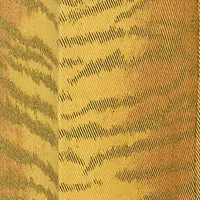 Alina Trouser In Yellow-Maple Tiger Print