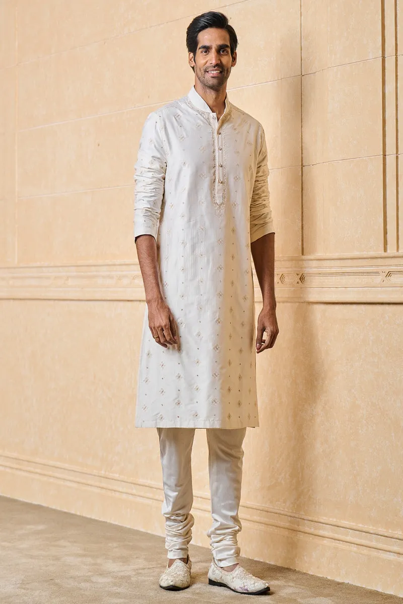 All Over Embroidered Kurta Set