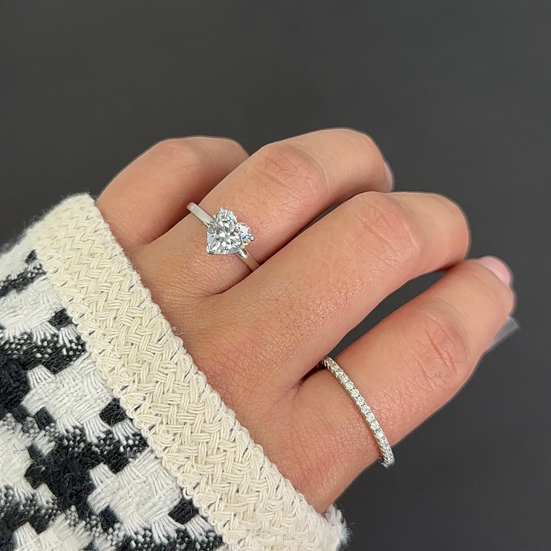 ARIELLE MOISSANITE RING