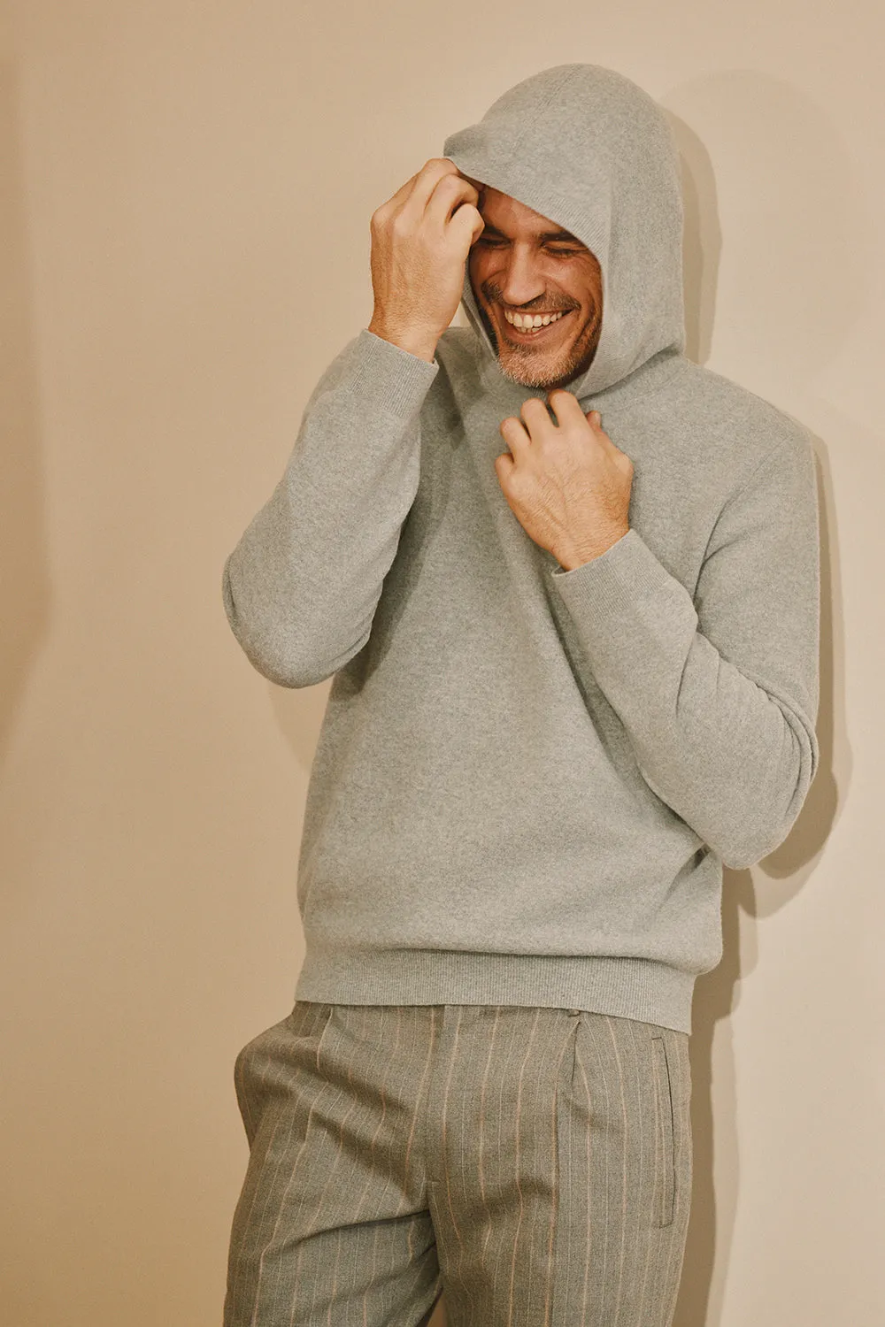 Baruch knitted wool and cashmere hoody