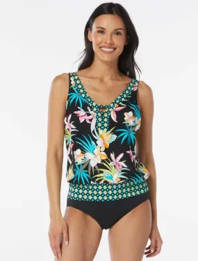 BEACH HOUSE MONICA PRINTED TANKINI TOP