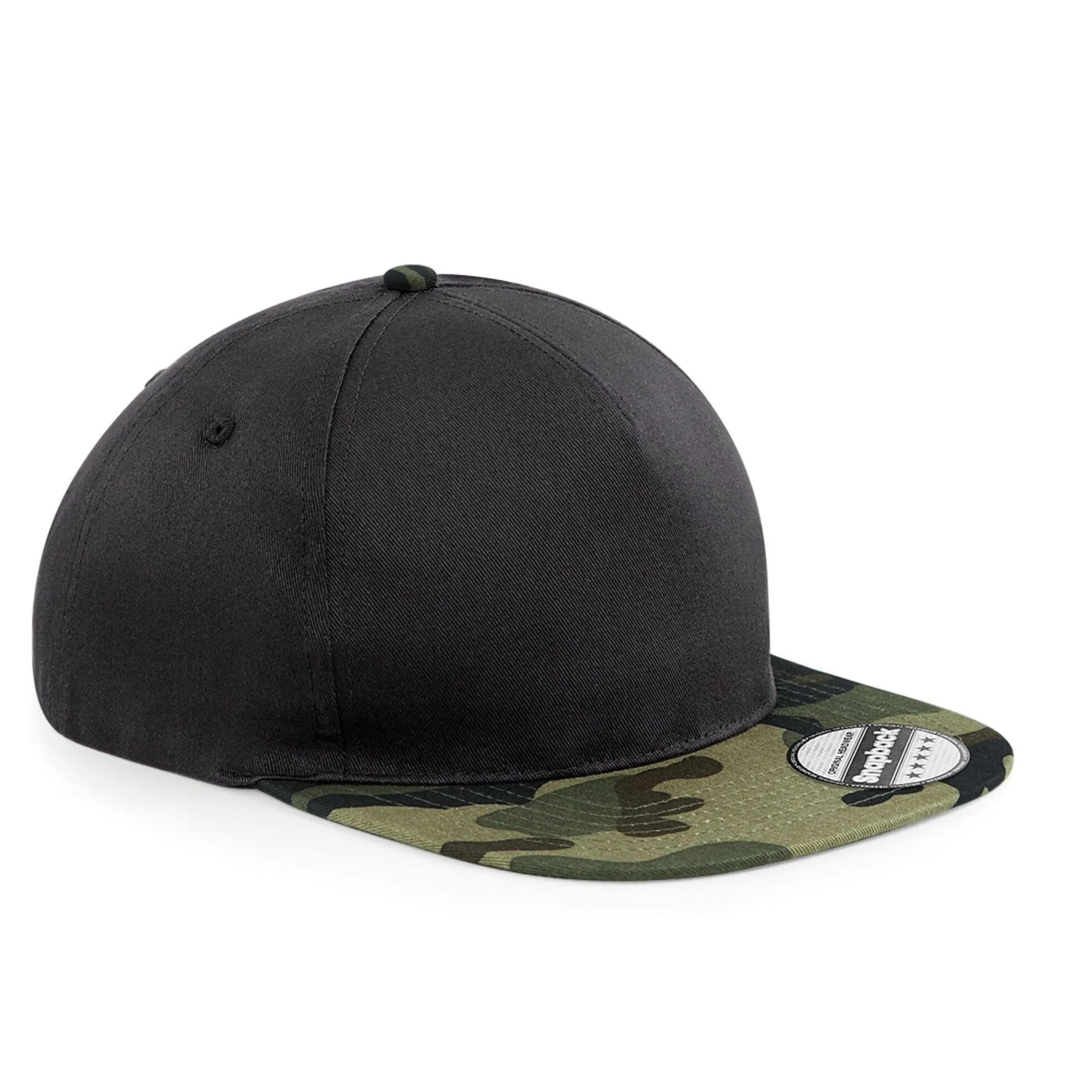 Beechfield Camo Snapback