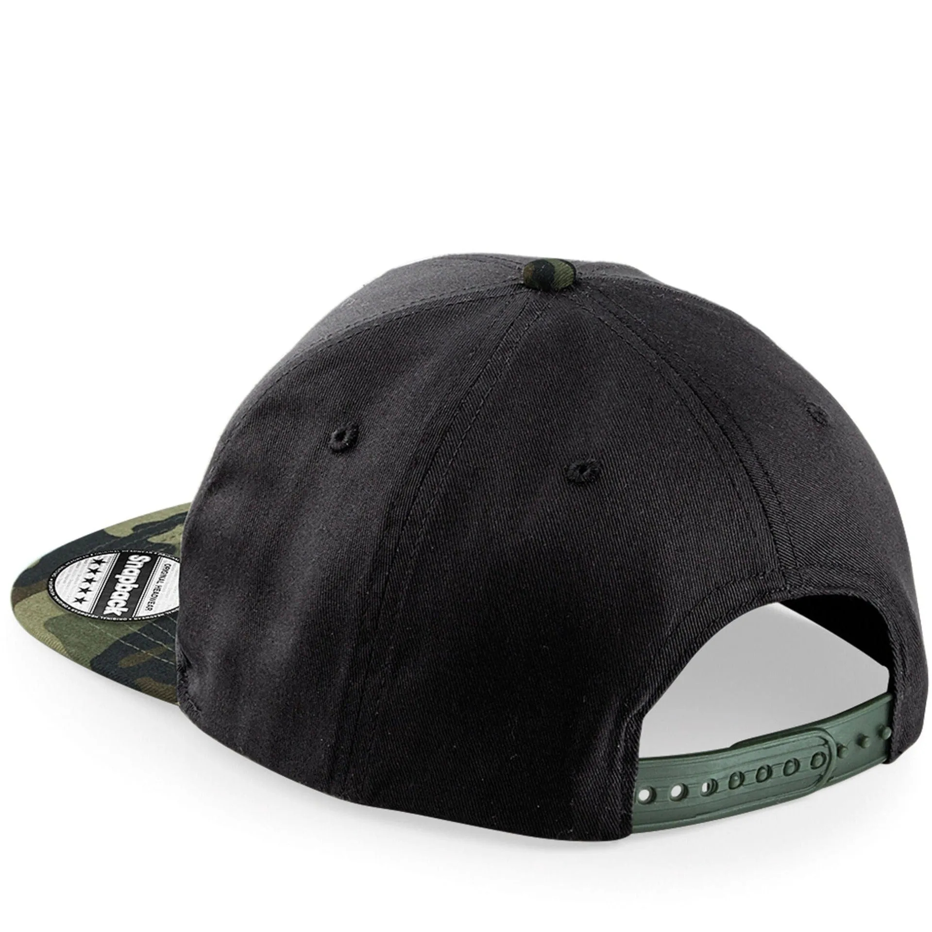 Beechfield Camo Snapback