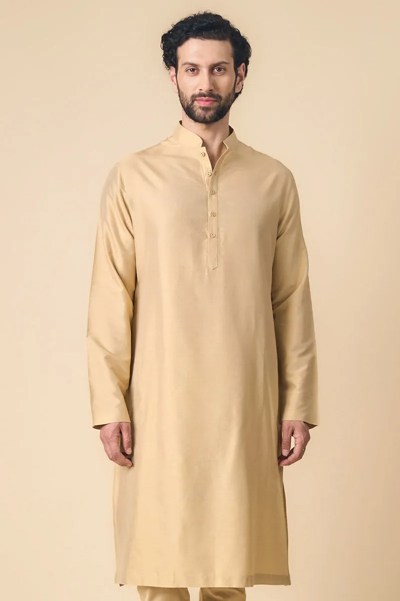 Beige Kurta set