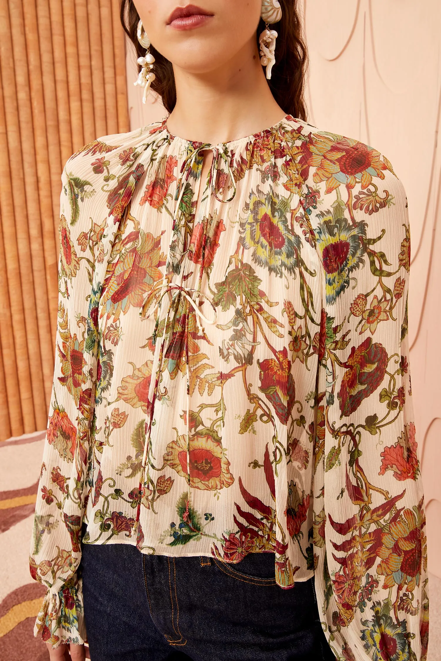 Bernadette Blouse - Freesia