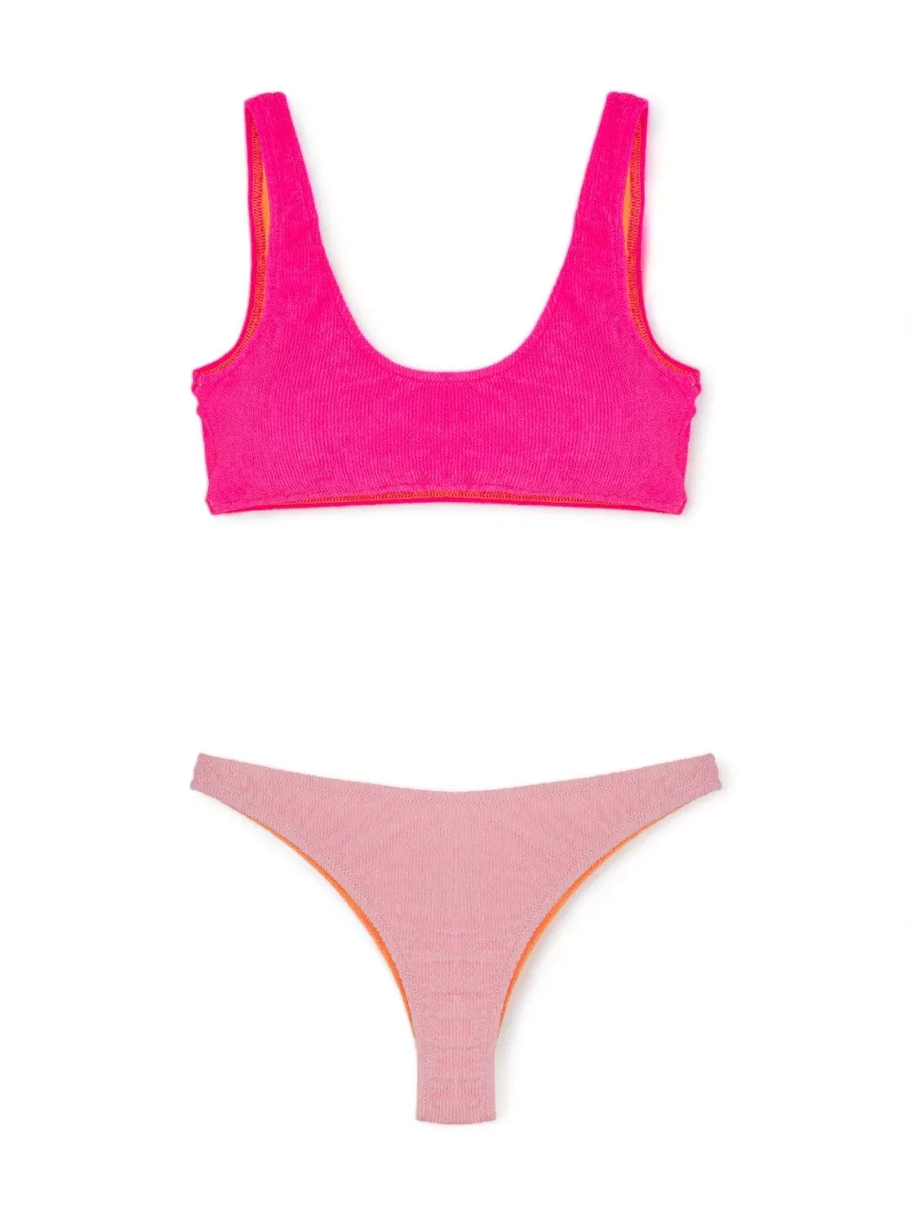 Bikini Donna - Fucsia/arancio