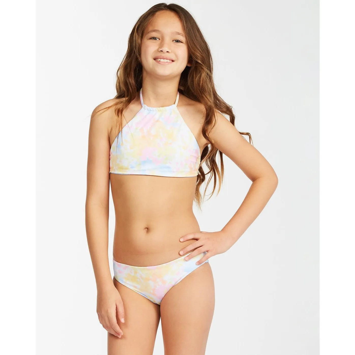 Billabong Rainbow Reversible High Neck Bikini Set