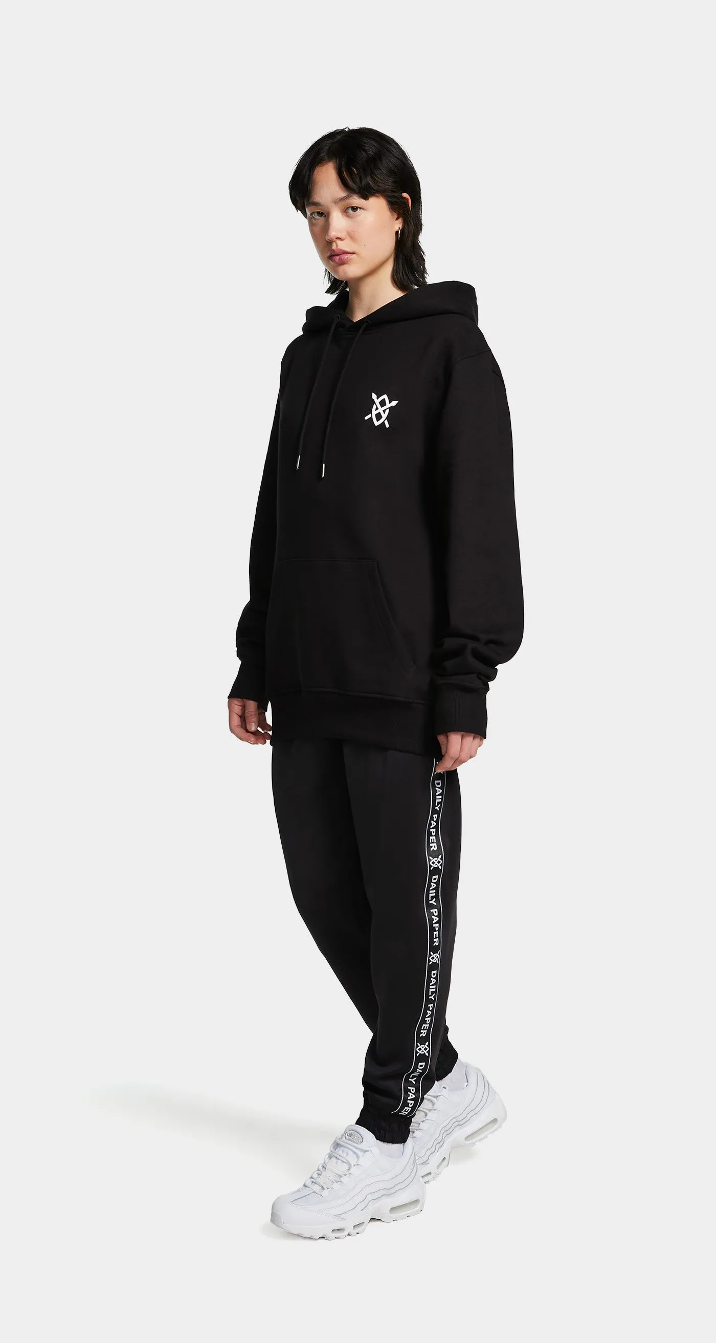 Black White London Flagship Store Hoody