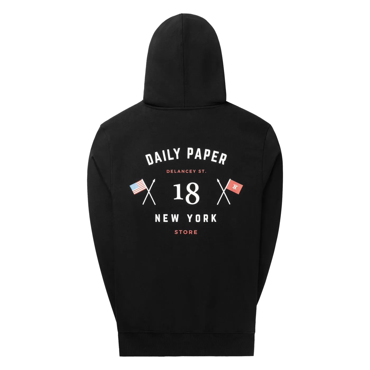 Black White New York Flagship Store Hoody