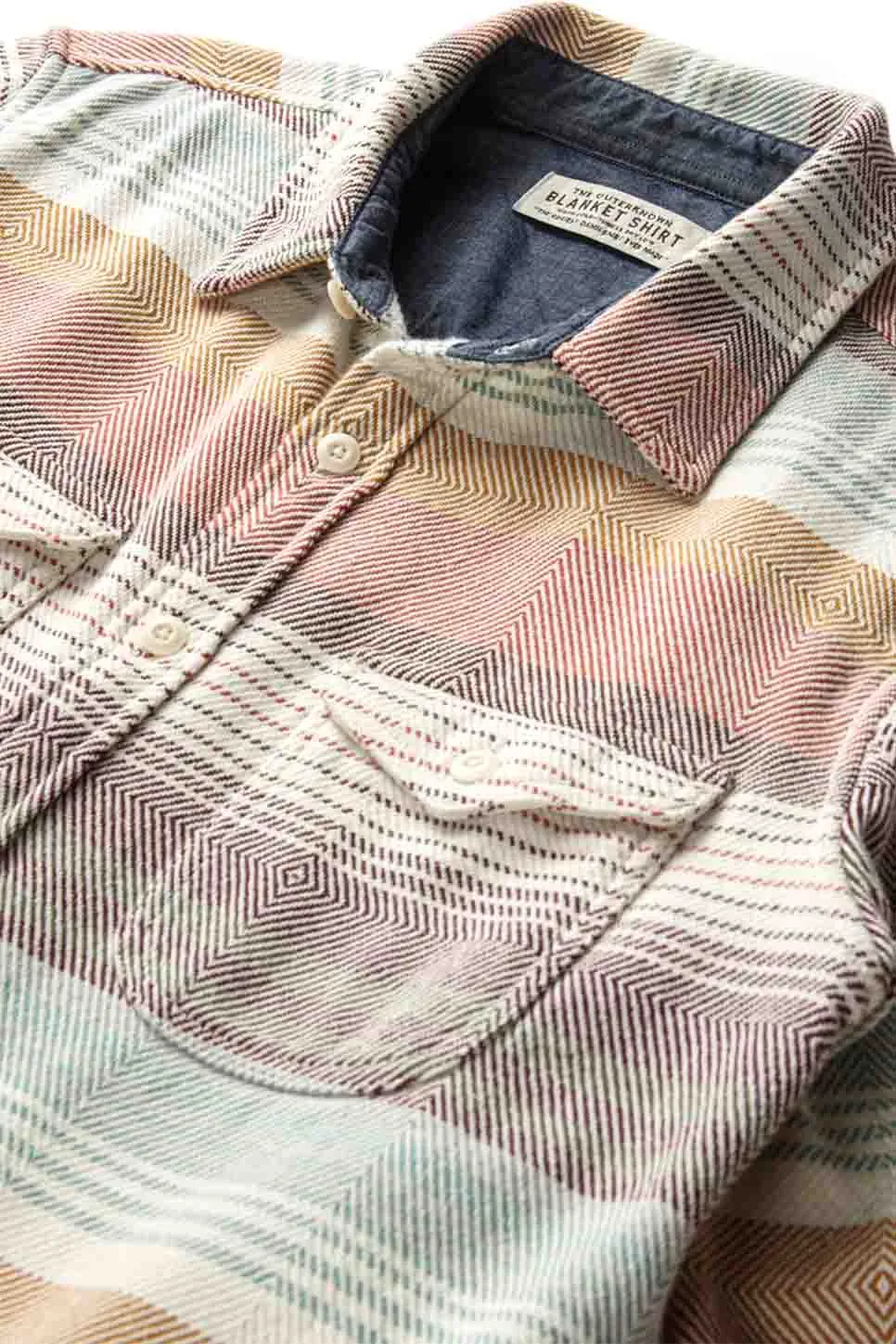 BLANKET SHIRT Cloud Sonoran Stripe