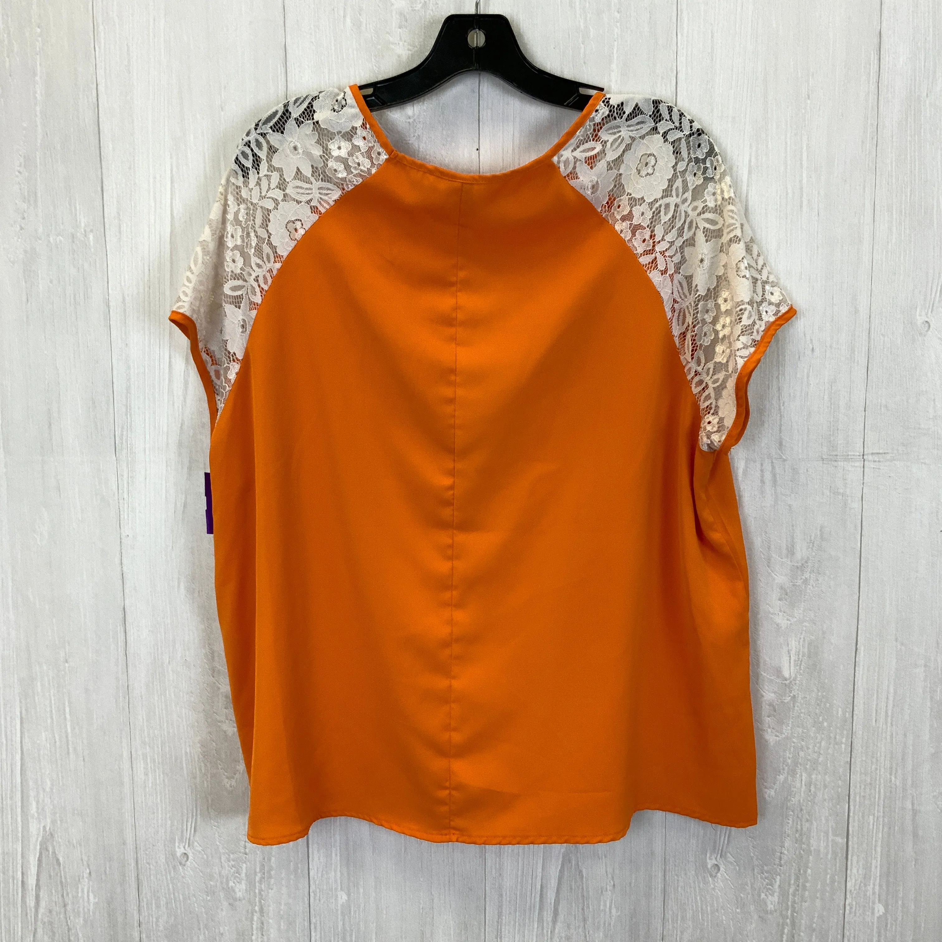 Blouse Short Sleeve By Shein  Size: 2x