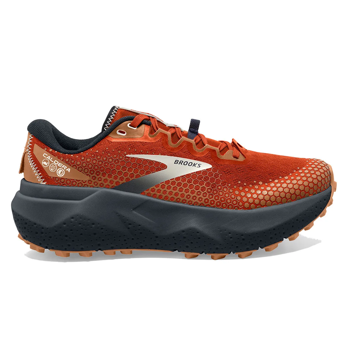 Brooks Caldera 6 Mens | Rooibos/biscuit/peacoat