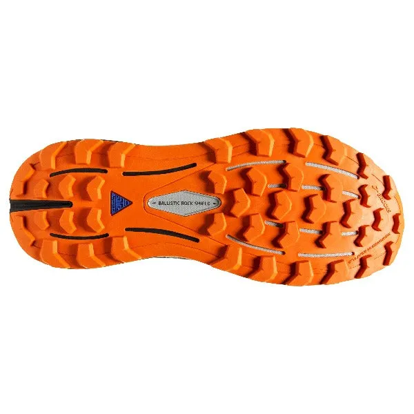 Brooks Cascadia 16 (2E Width) - Oyster Mushroom/Orange (Mens)