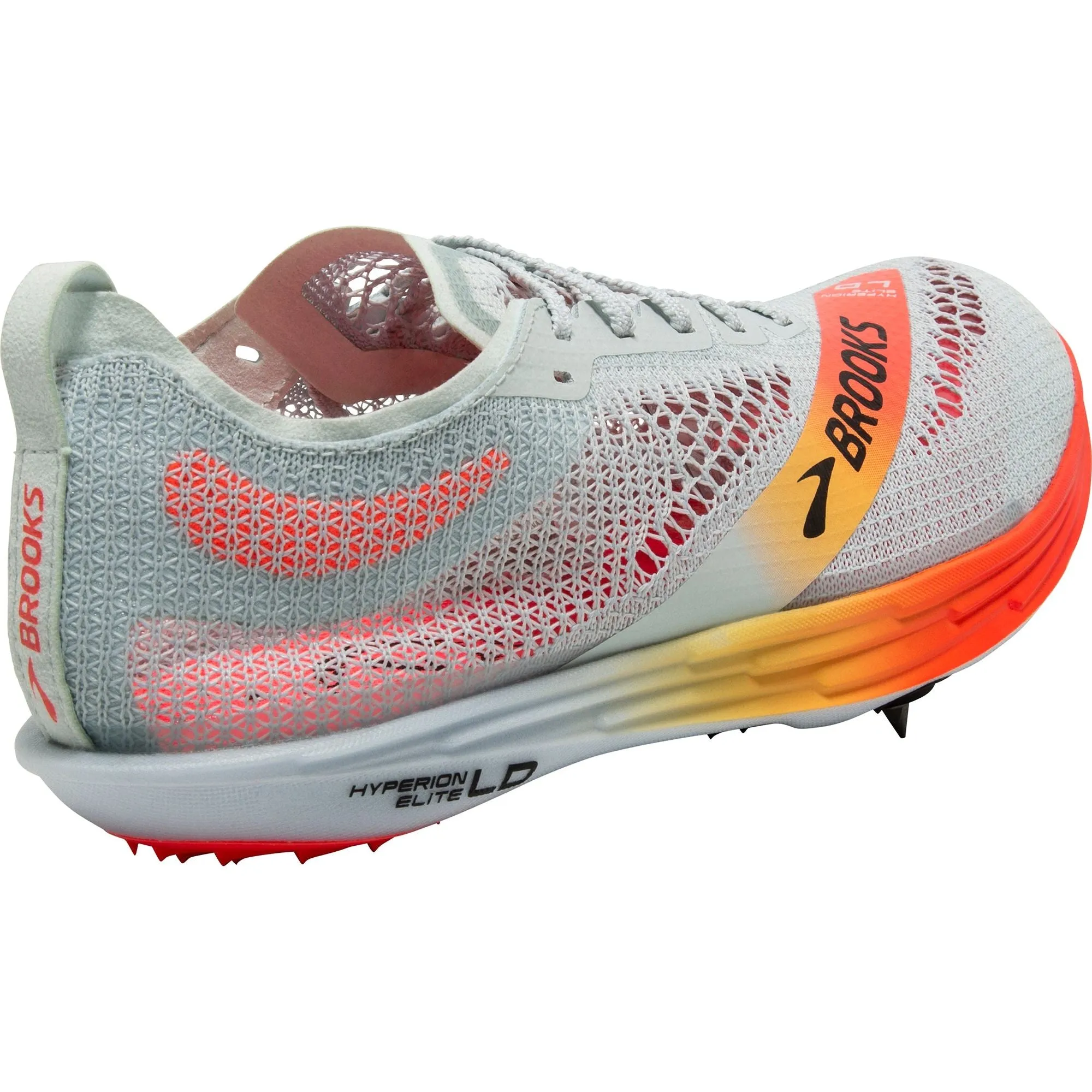 Brooks Hyperion Elite LD Running Spikes - Grey