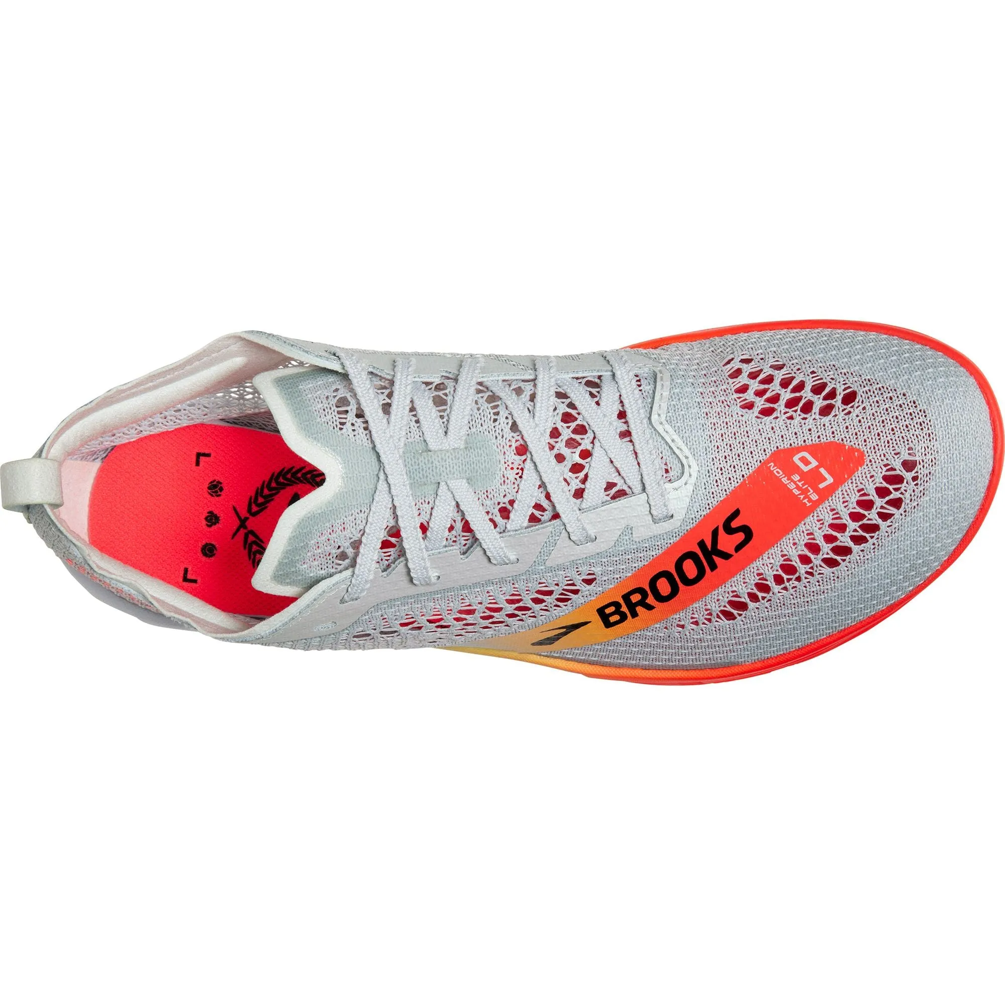 Brooks Hyperion Elite LD Running Spikes - Grey