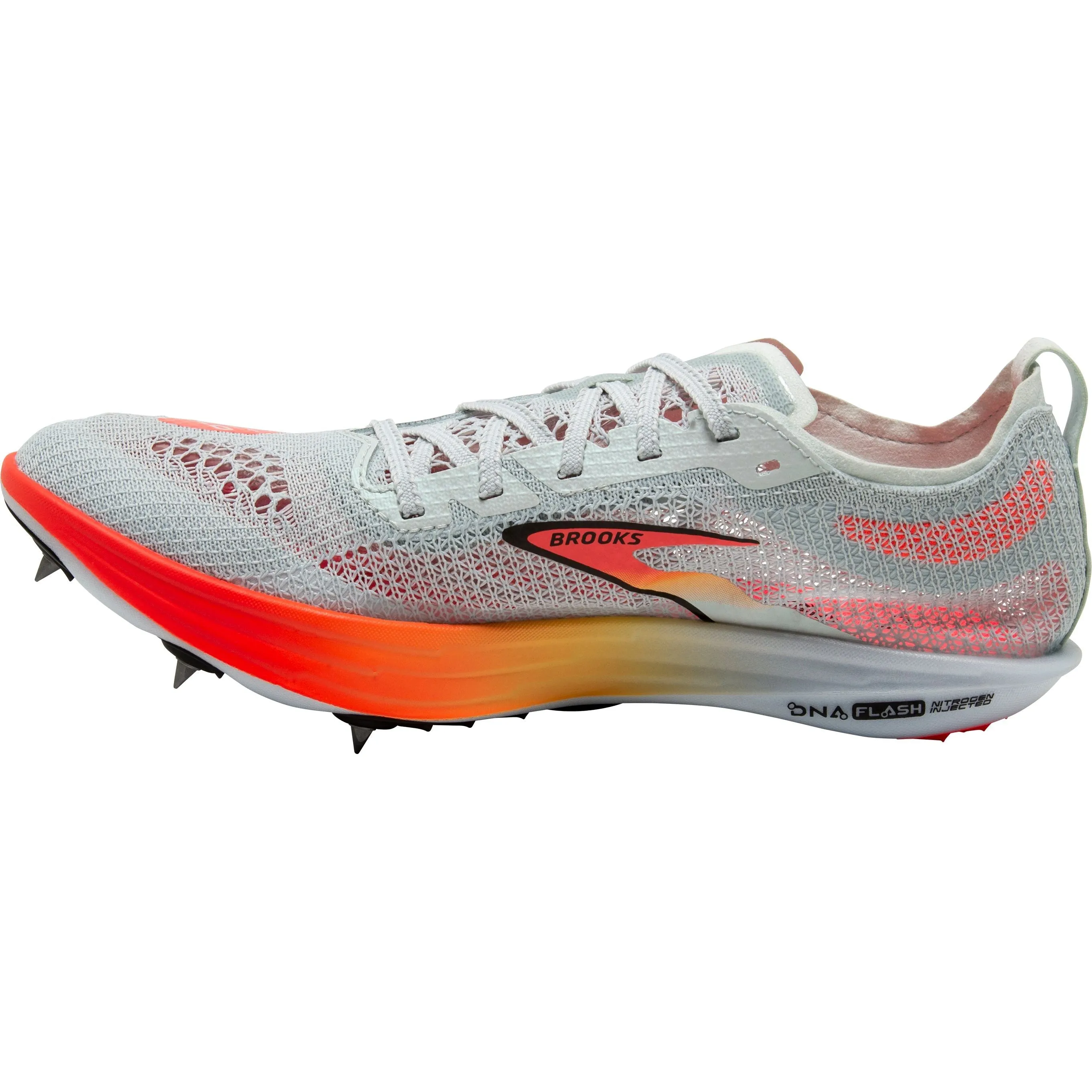 Brooks Hyperion Elite LD Running Spikes - Grey