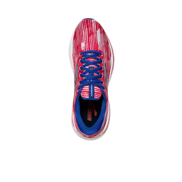 Brooks Men's Adrenaline GTS 23 Red/White/Blue