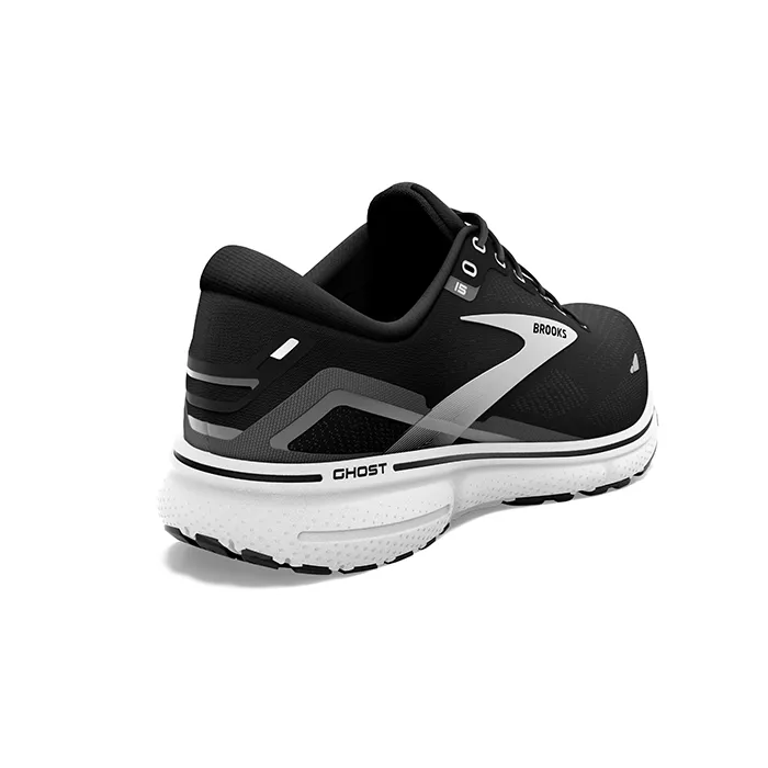 Brook's Women's Ghost 15 Wide Black/White