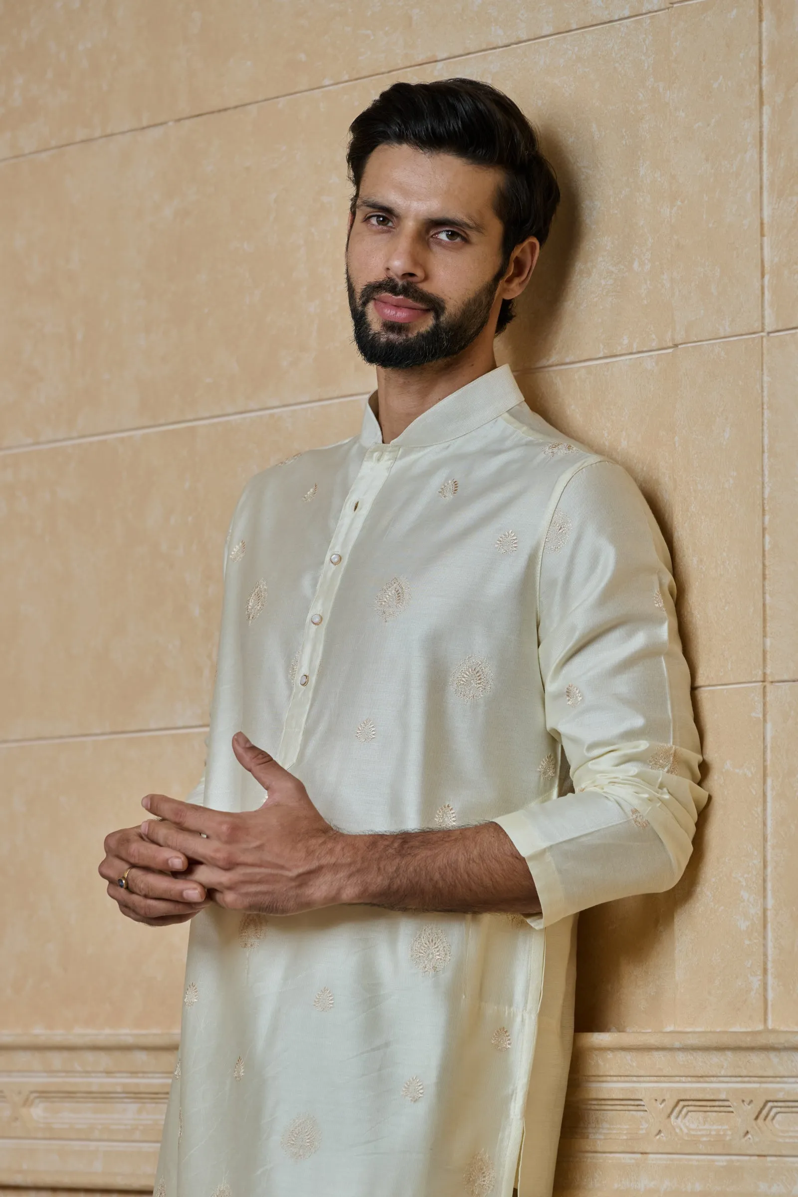 Butti Embroidered Kurta Set