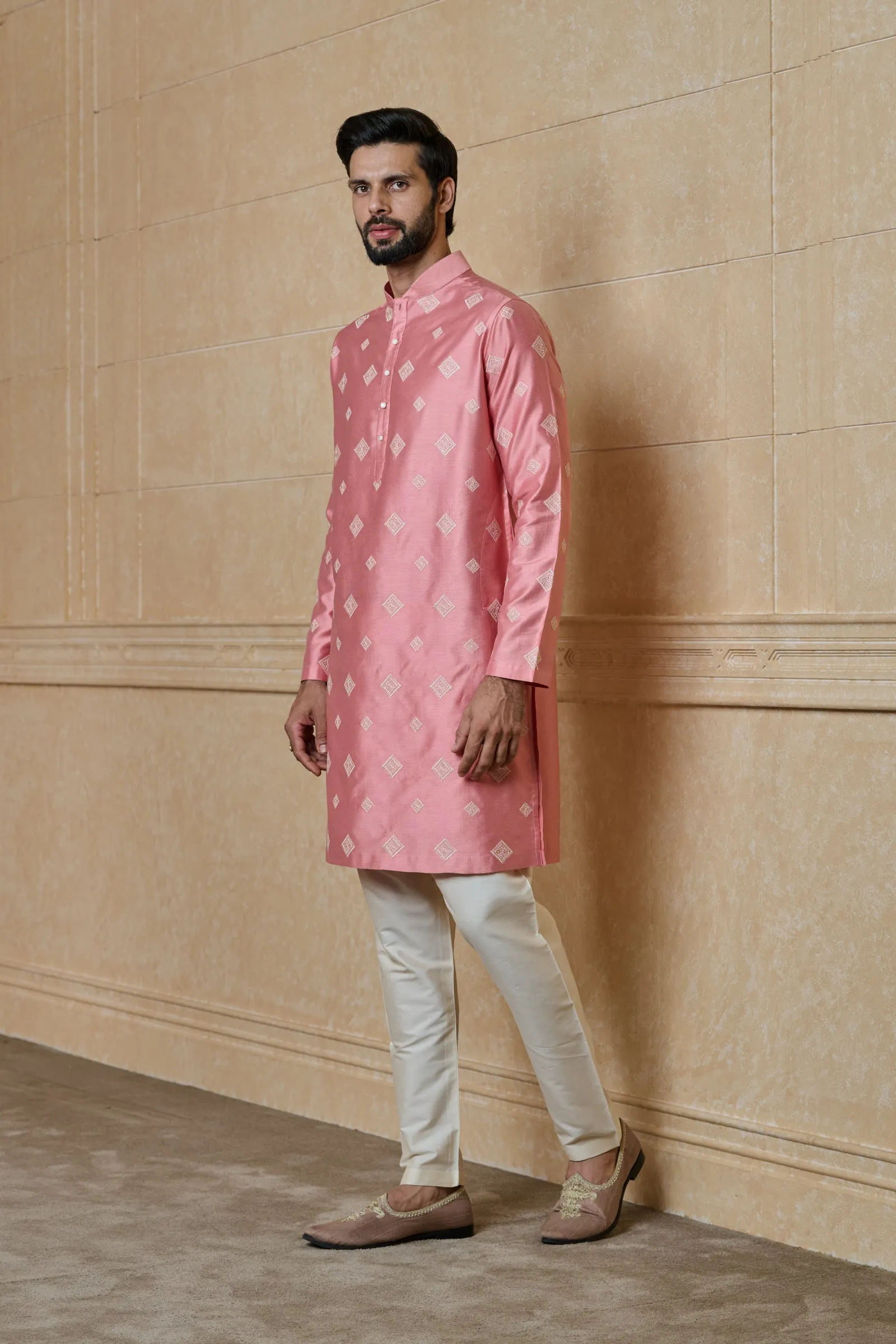 Butti Embroidered Kurta Set