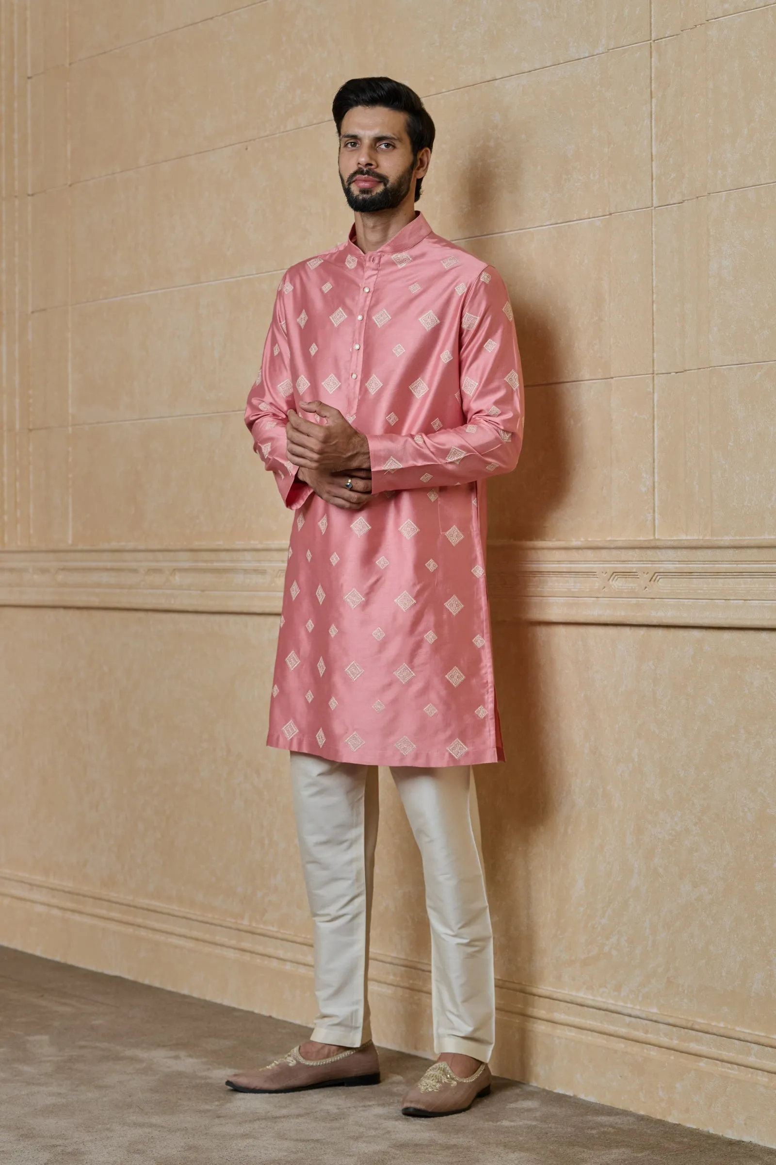 Butti Embroidered Kurta Set