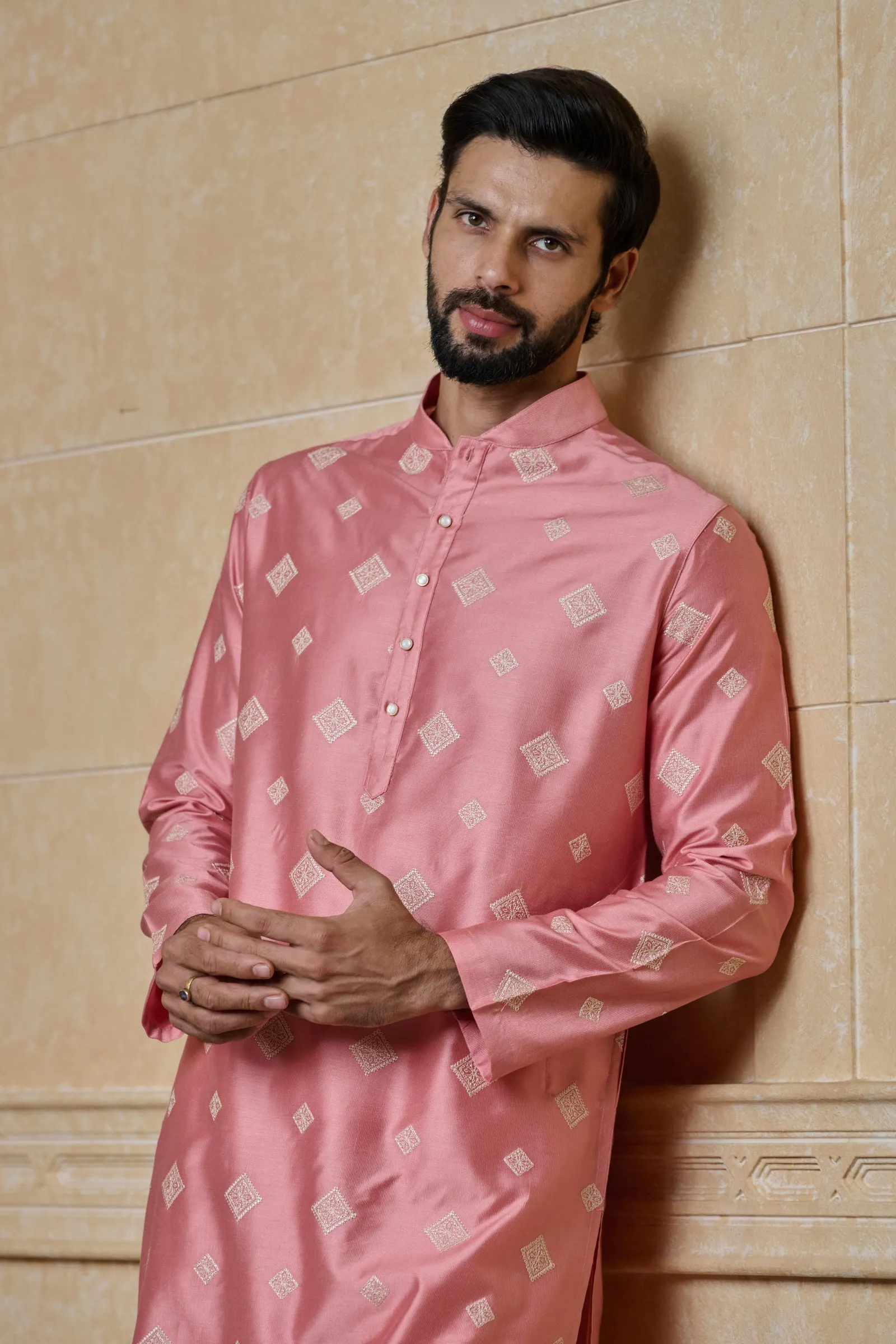 Butti Embroidered Kurta Set