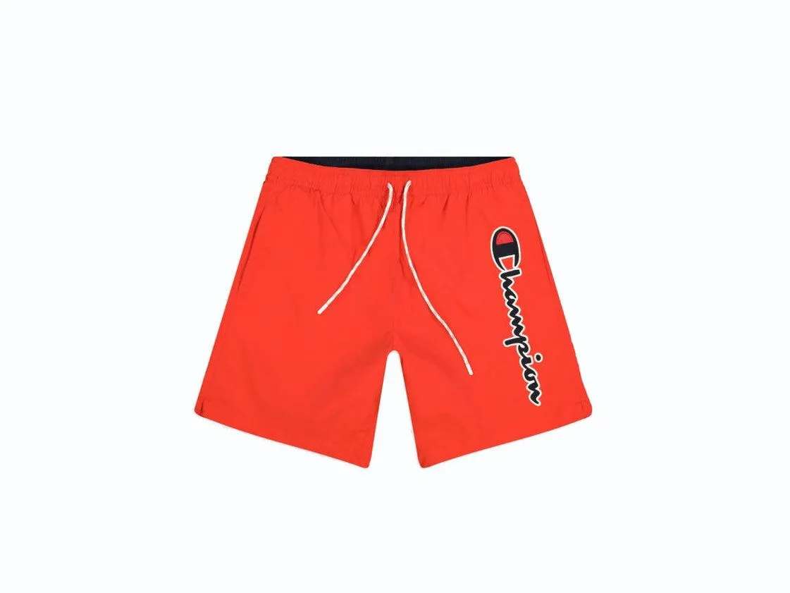 CHAMPION Costume Mare Boxer Rosso 214428