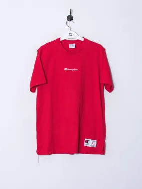 Champion Red Cotton Tee