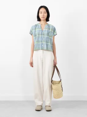 Cleo Blouse Check