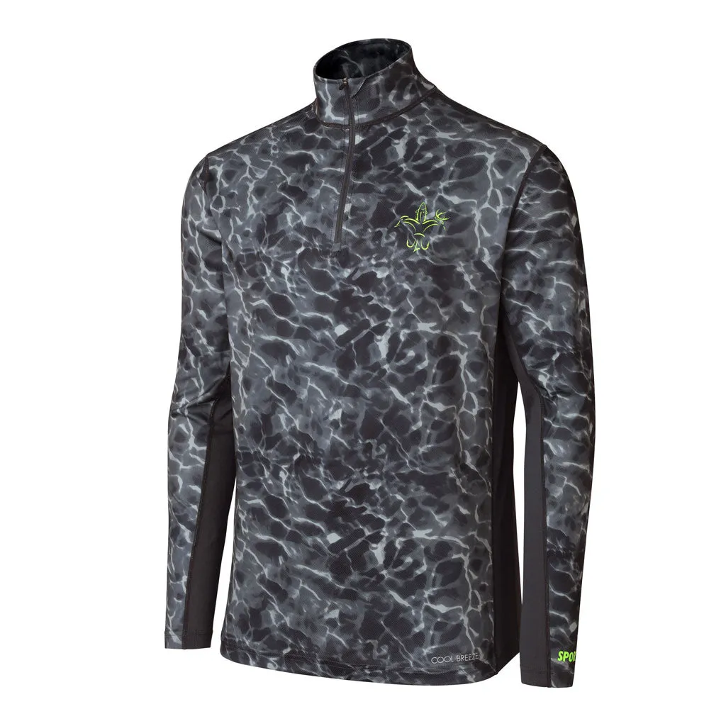 Cool Breeze Quarter Zip: Breathable Fishing Shirt