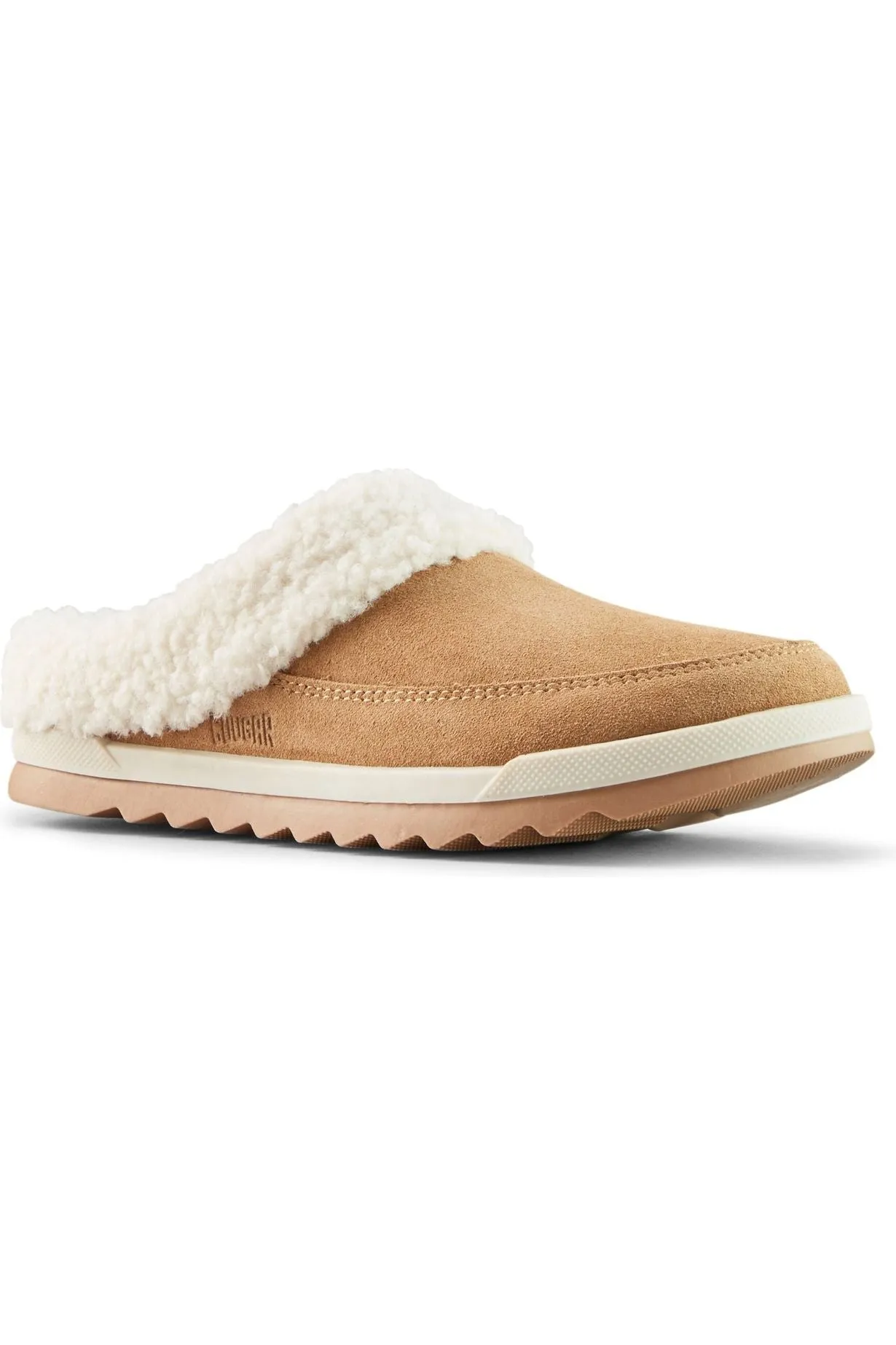 Cougar Indoor/Outdoor Suede Mule Slipper - Style Liliana