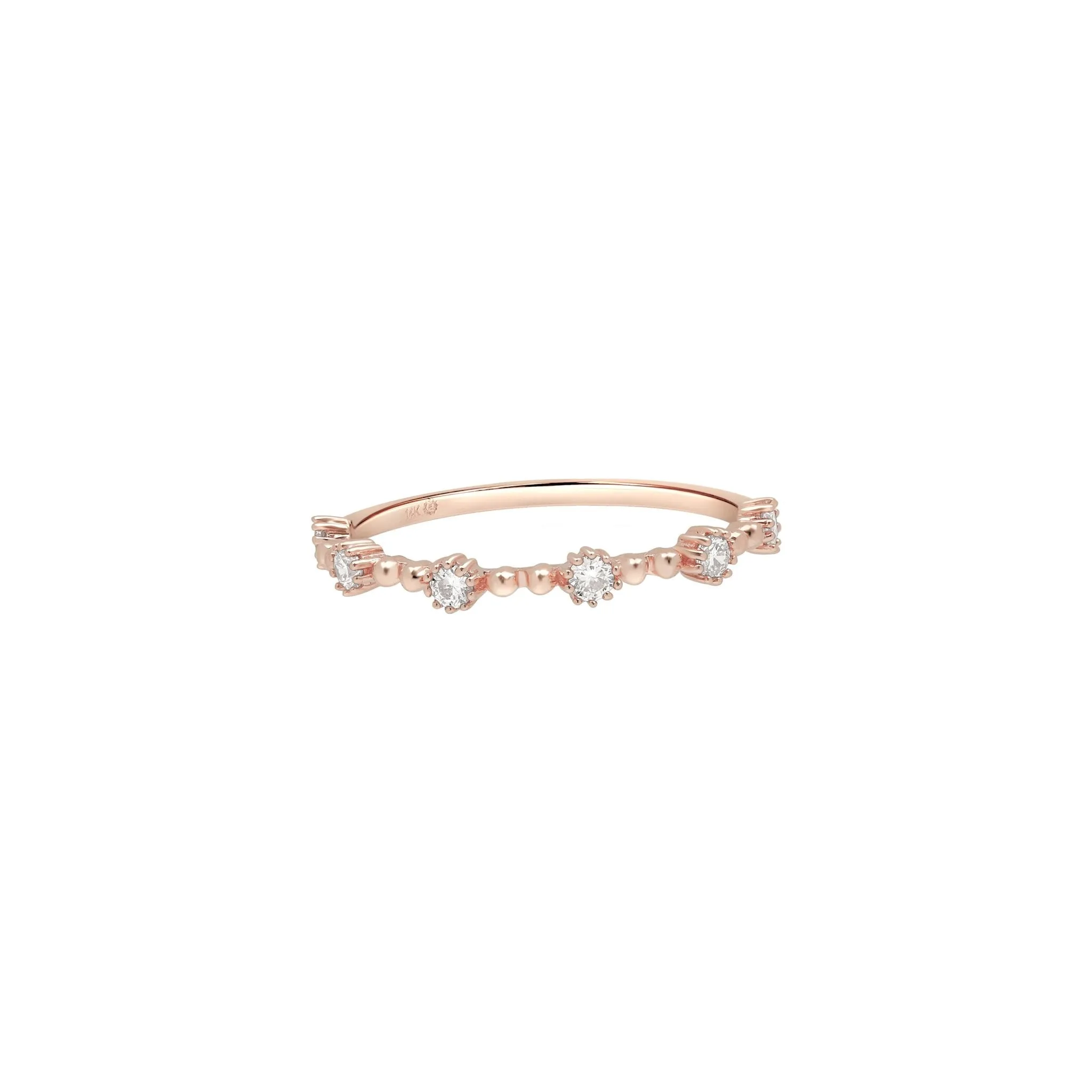 Diamond Distance Eternity Band