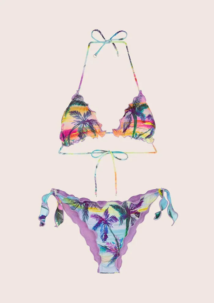 EFFEK BIKINI TRIANGOLO E SLIP REGOLABILE SUNDOWN