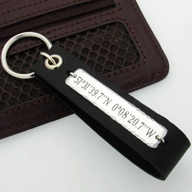 Gifts for Mens - Custom Text Key Chain