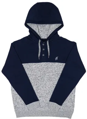 'Hooey' Men's Jimmy Hoody - Navy / Grey