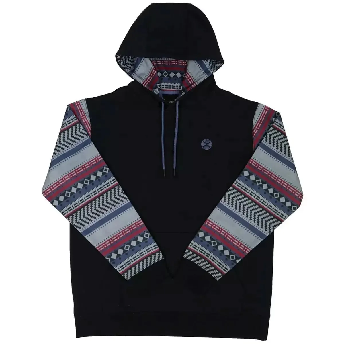 'Hooey' Men's Parker Hoody - Black / Multi