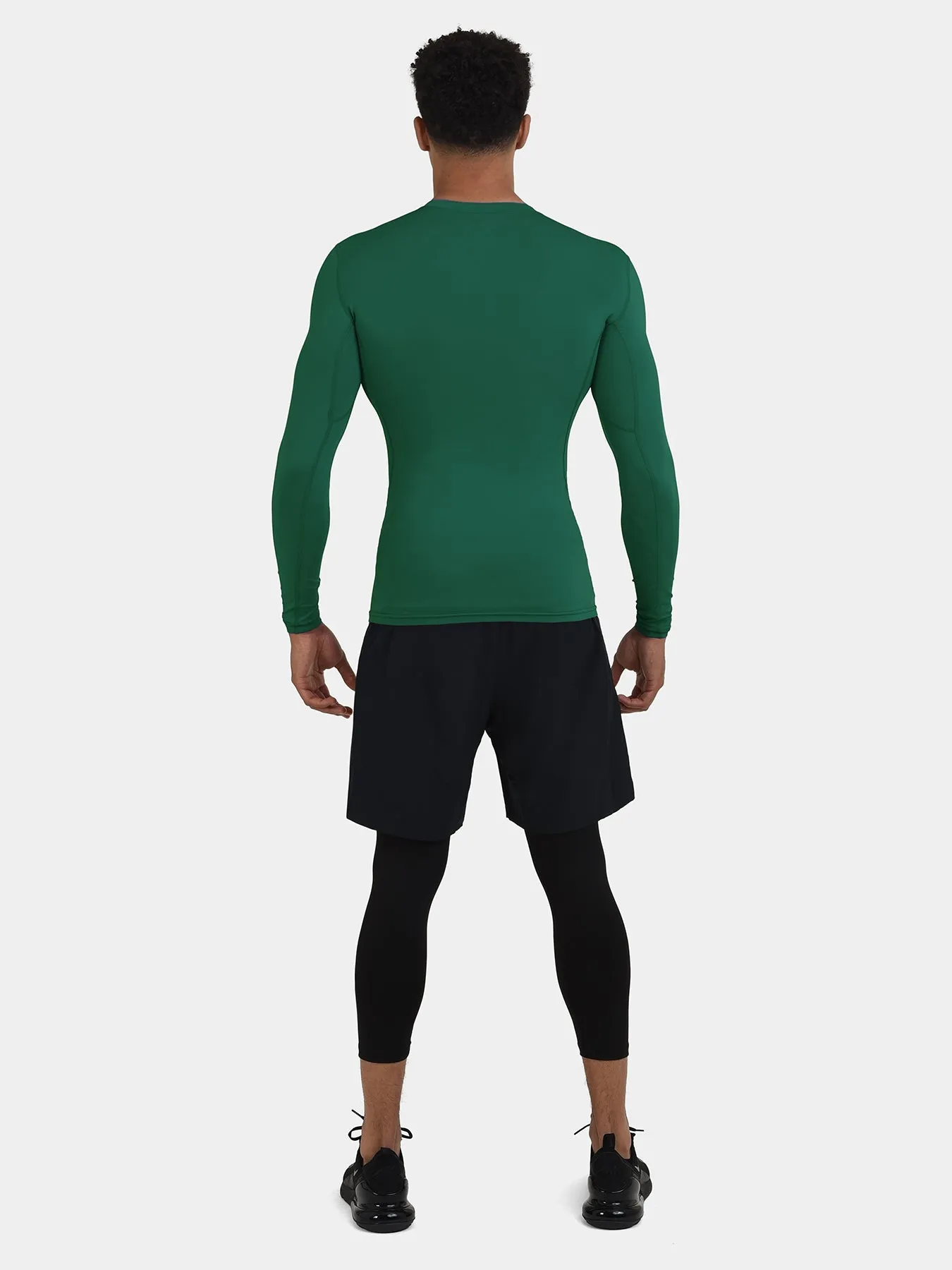 Hyperfusion Compression Base Layer Long Sleeve Crew Neck For Men