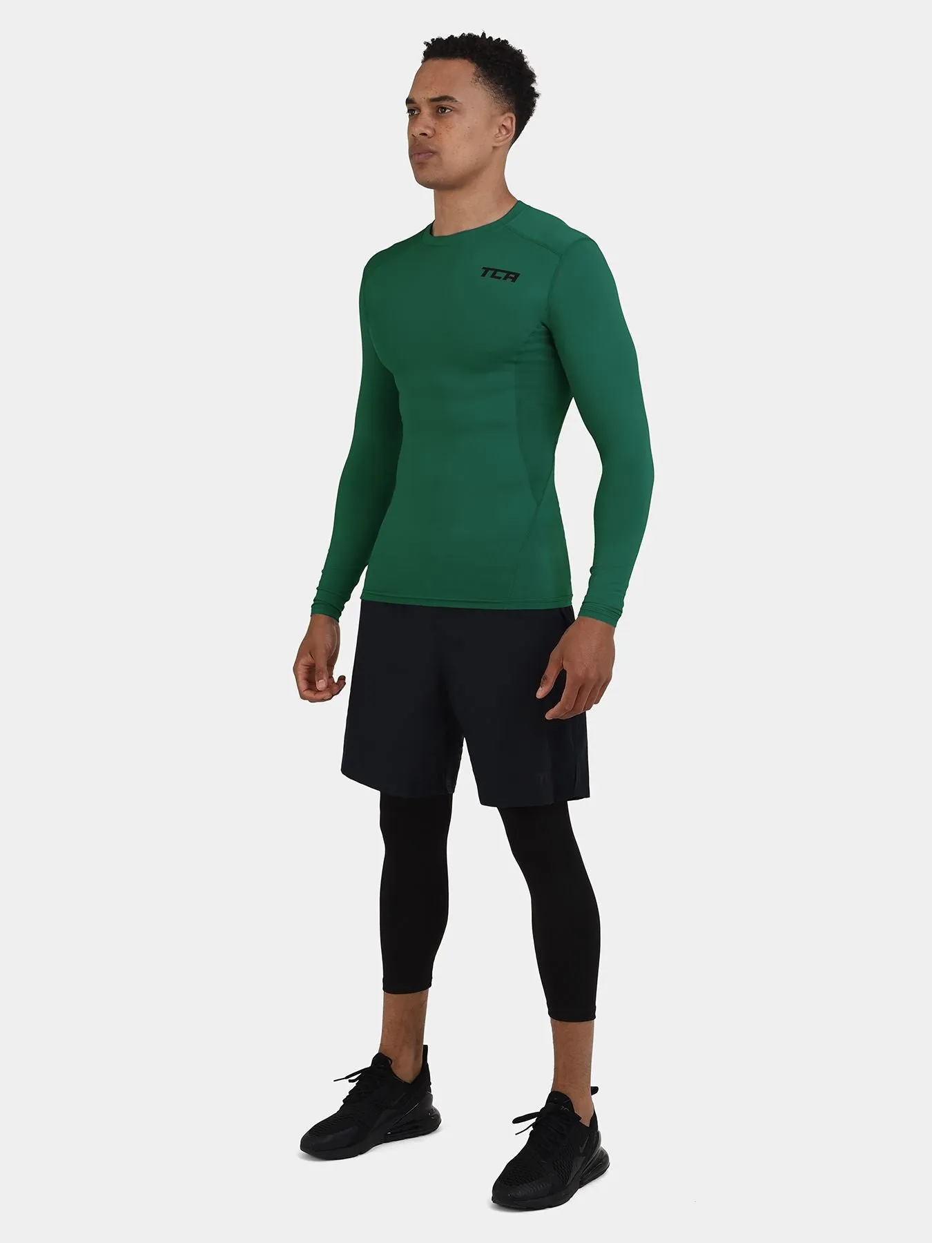 Hyperfusion Compression Base Layer Long Sleeve Crew Neck For Men