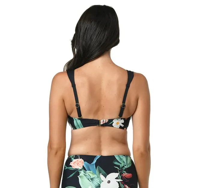 JANTZEN BOTANICAL BEAUTY ADLEY BANDEAU BRA TOP