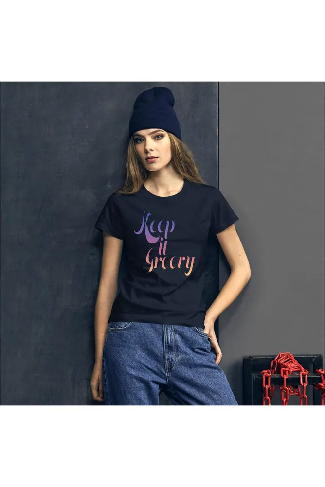 Keep it Groovy Women's short sleeve t-shirt