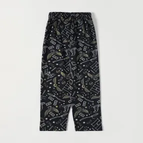 Kids Harry Potter Doodle Print Trouser