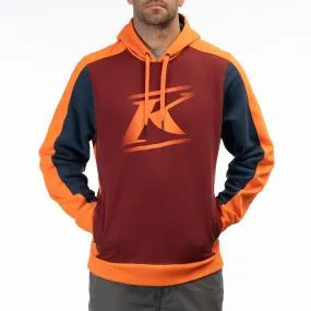 Klim Men's Drift Pullover Hoody Cabernet/Red Orange