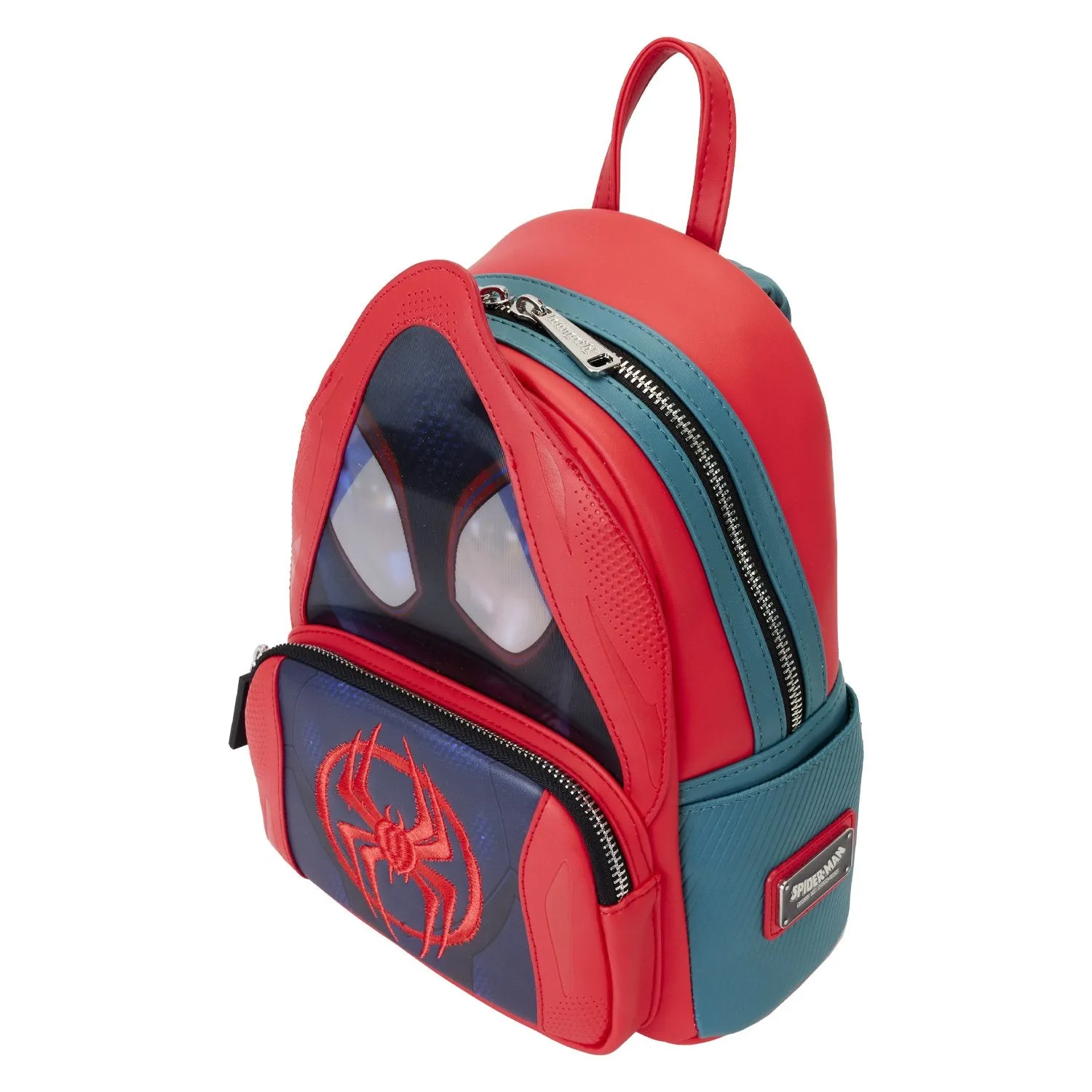 Loungefly Marvel Spiderverse Miles Morales Hoody Cosplay Mini Backpack - Preorder