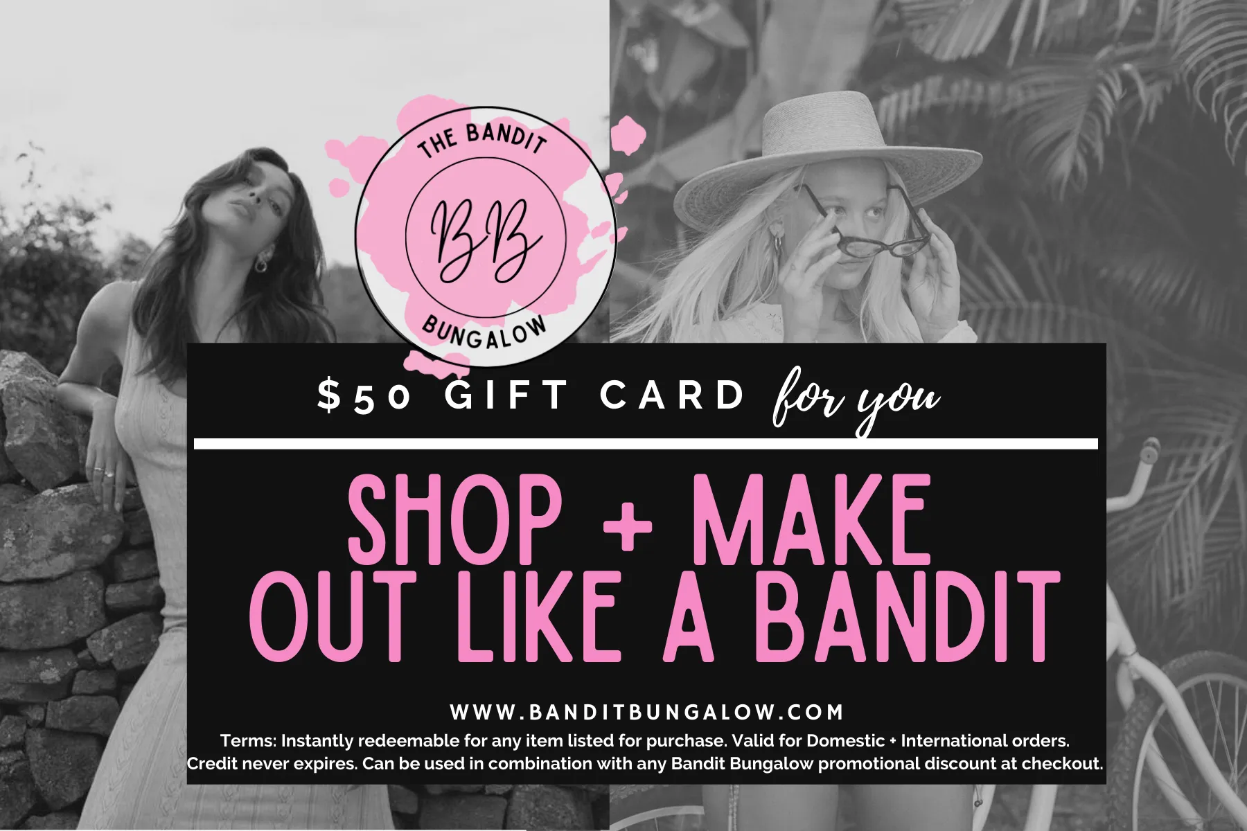 Make Out Like a Bandit E-Gift Card