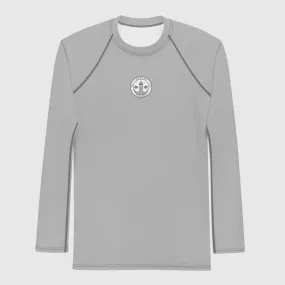 Men's Rash Guard - Silver